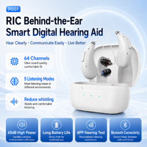 P001 Behind-The-Ear Hearing Aid