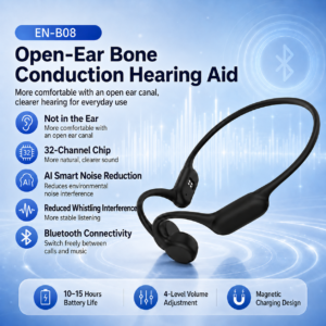B08 32-Channel Bluetooth Bone-Conduction Hearing Aid