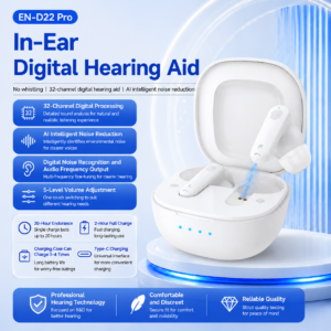 D22Pro 32-Channel In‑The-Ear Hearing Aid