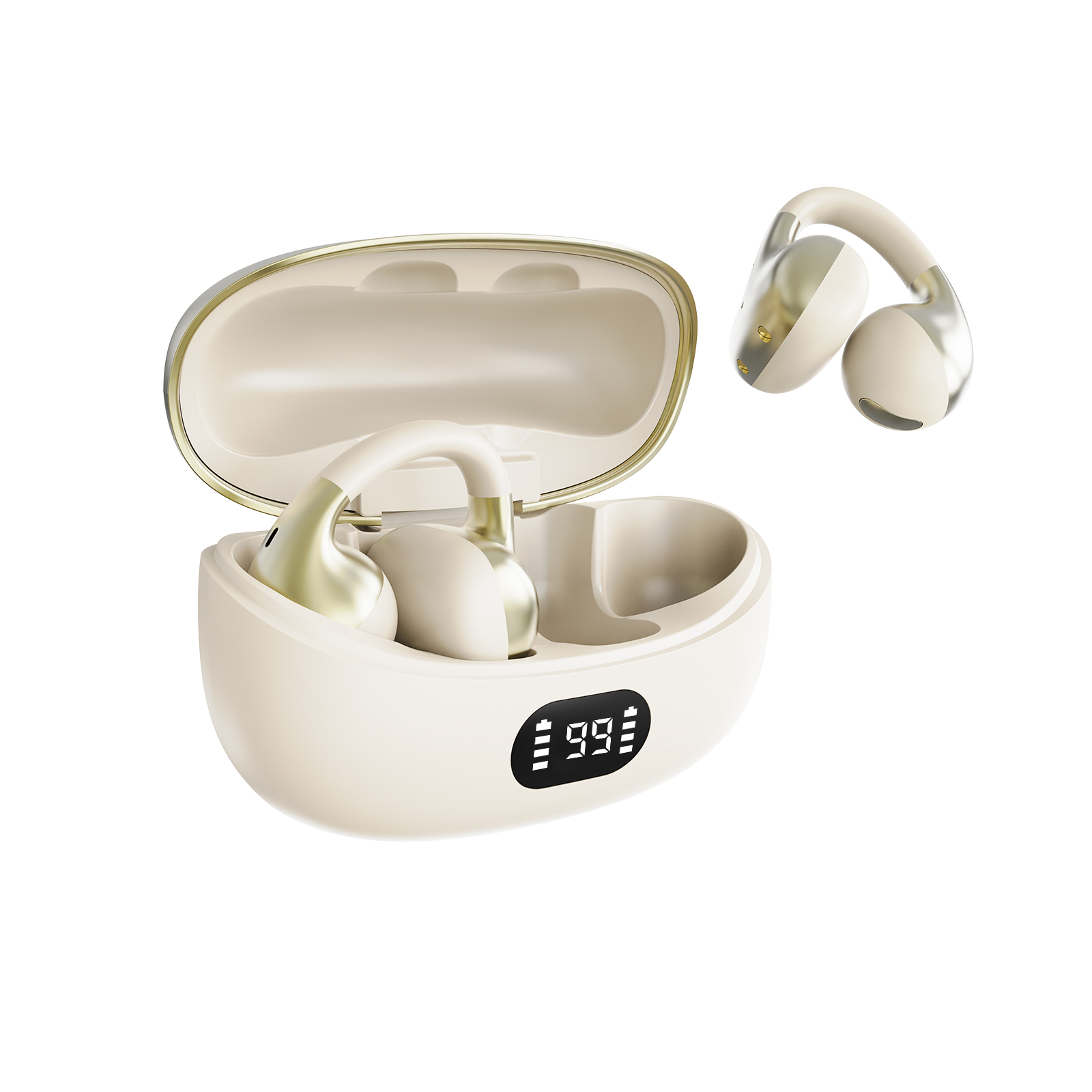 D52 32-Channel Open-Ear Ear-Clip Hearing Aids - Image 2