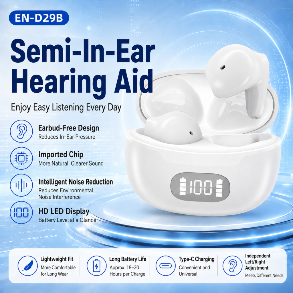 D29B Open‑Ear Hearing Aid
