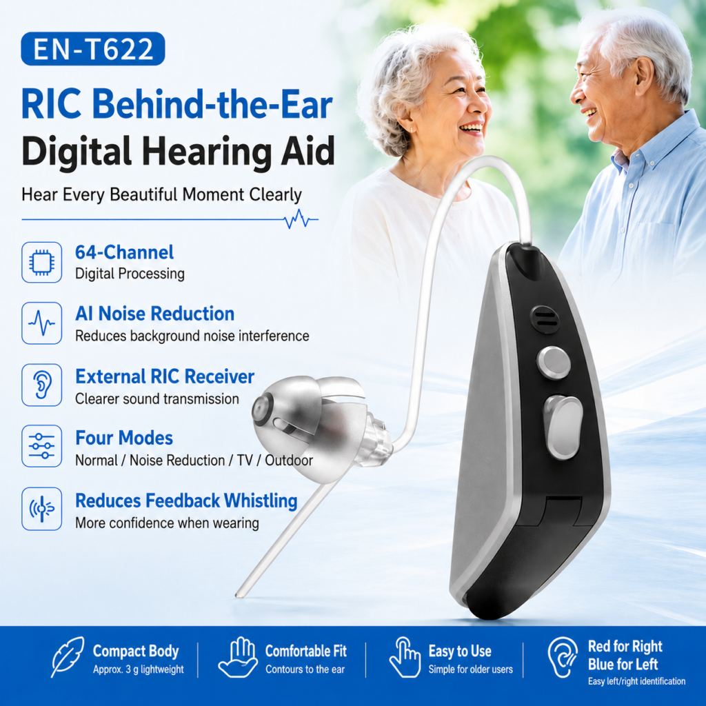 T622 RIC Hearing Aid