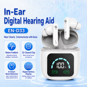 D33 32-Channel TWS Hearing Aid