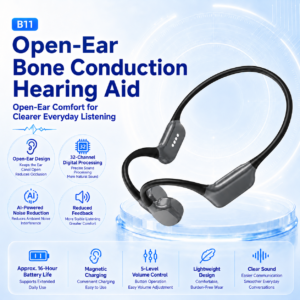 B11 32-Channel Bluetooth Bone Conduction Hearing Aid