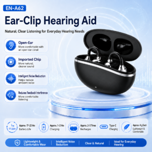A62 Open-Ear Ear-Clip Hearing Aids